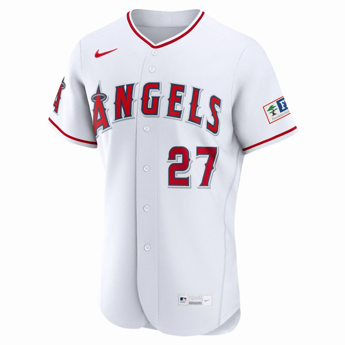 Mike Trout Los Angeles Angels MLB Authentic Jersey by Nike