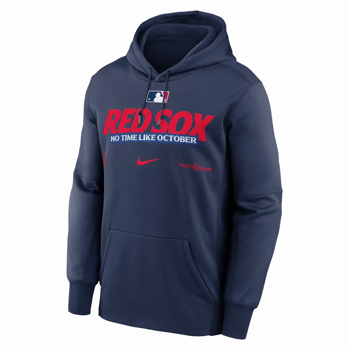 Boston Red Sox 2026 Postseason Authentic Collection Therma-FIT MLB Pullover Hoodie by Nike
