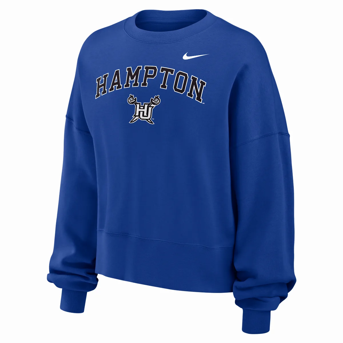 College (hampton University) Phoenix Fleece Crewneck Sweatshirt by Nike