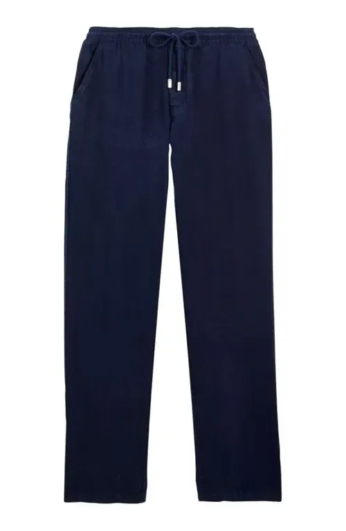 Solid Linen Pants by Vilebrequin