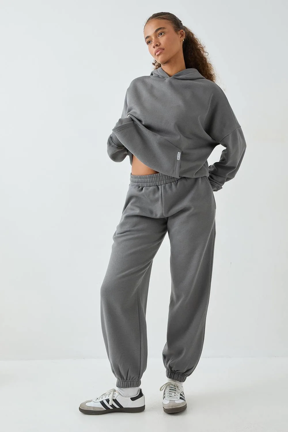 Oversized Cuffed Jogger Pants by DSGN Studio