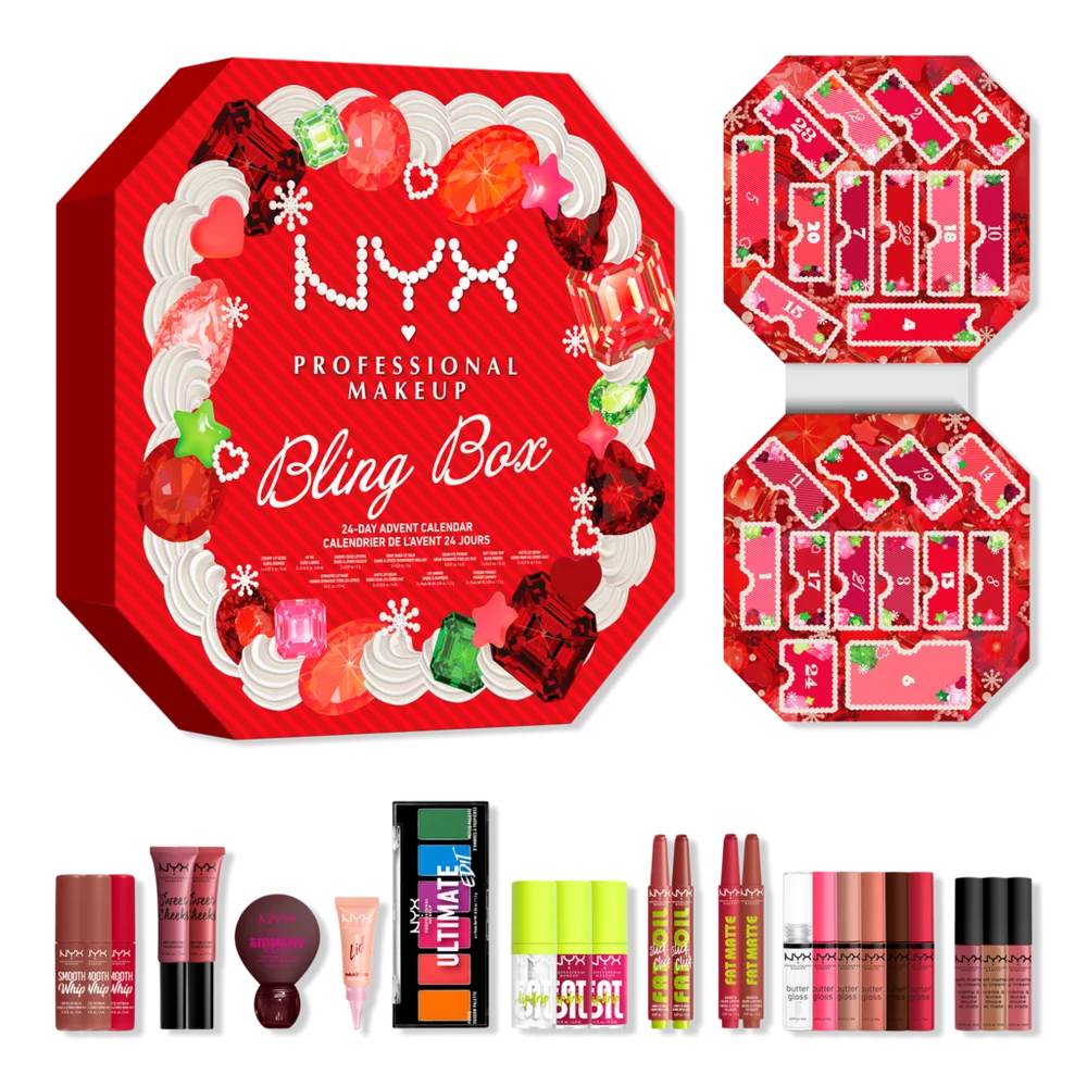Bling Box 24 Day Holiday Advent Calendar by NYX Professional Makeup