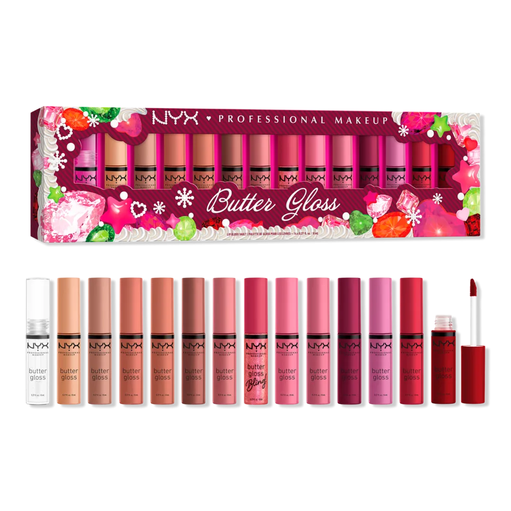 Butter Gloss Lip Gloss Vault by NYX Professional Makeup