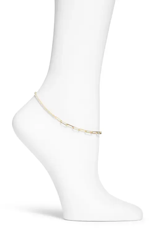 Split Chain Anklet by SHYMI