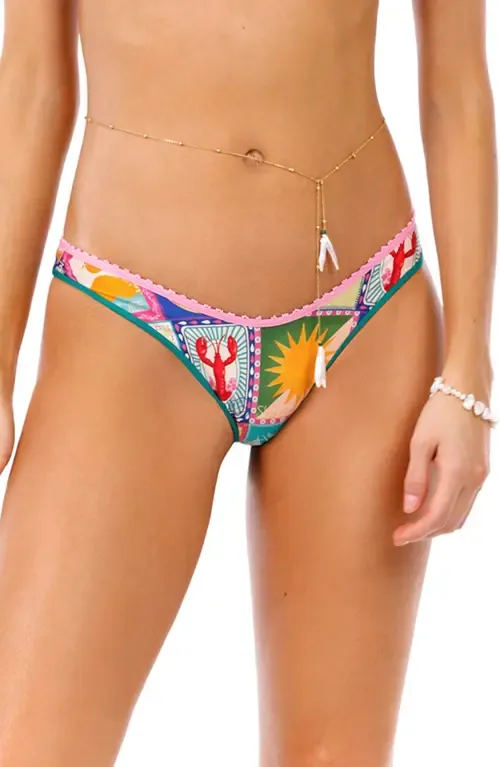 Avy Alina Cheeky Reversible Bikini Bottoms by Agua Bendita