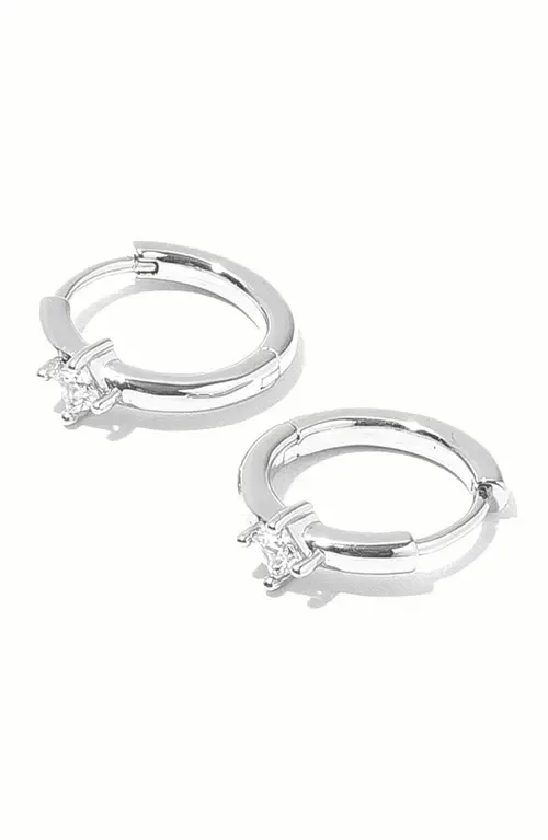 Kierza Huggie Hoop Earrings by MIRANDA FRYE
