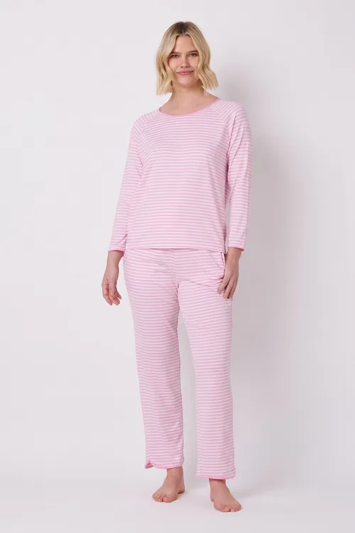 Pima Knit Simple Set Pajama by The Cat's Pajamas
