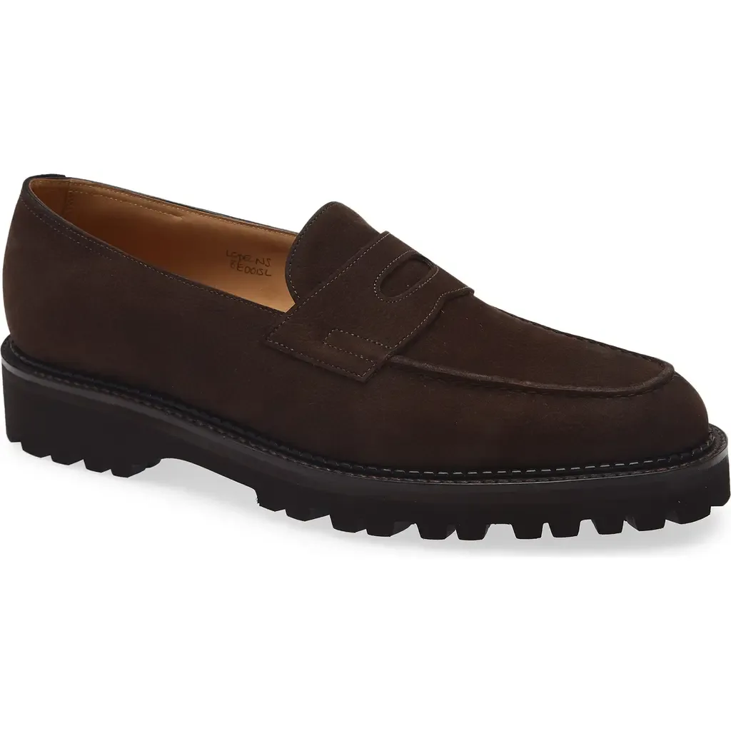 Lopez New Standard Penny Loafer by John Lobb