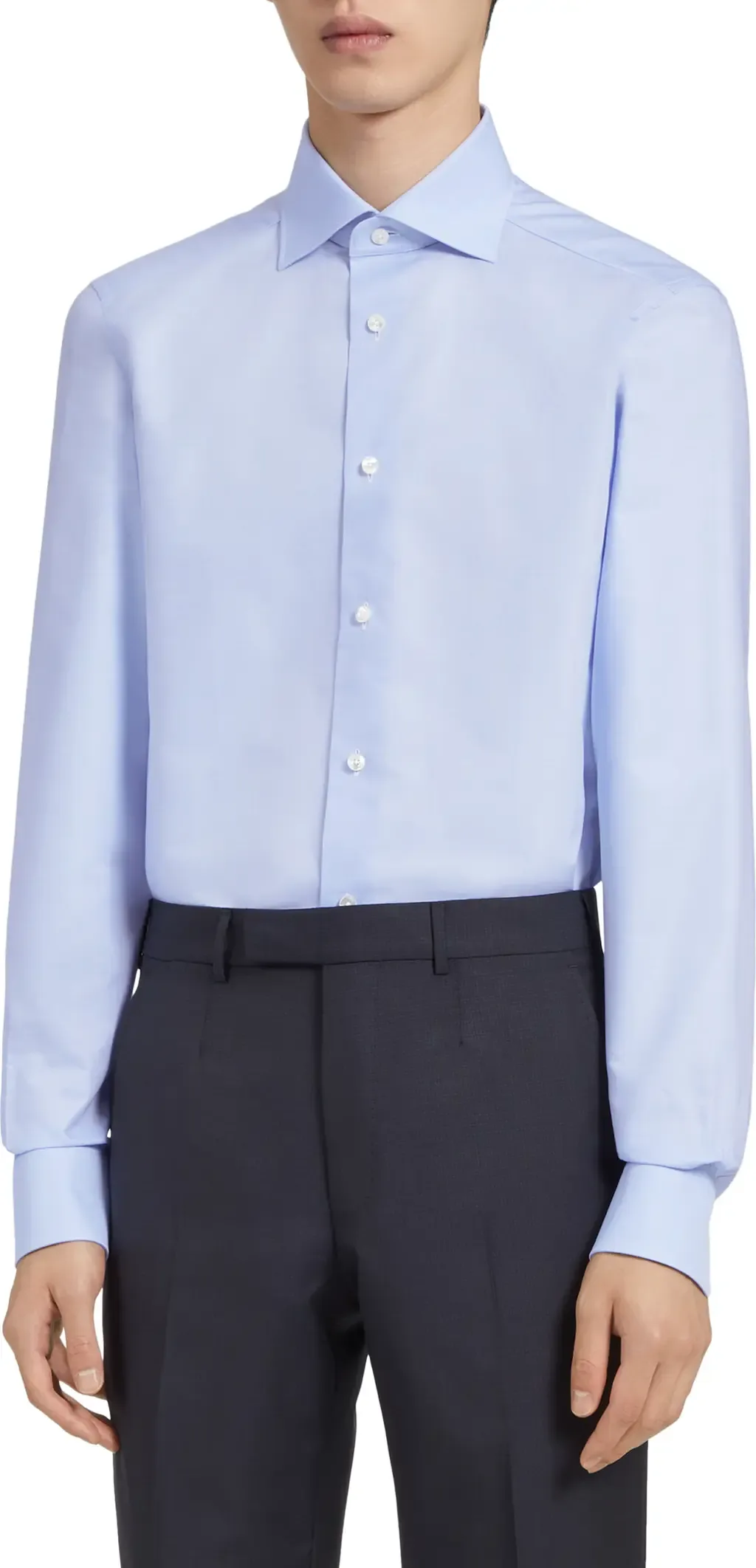 Trofeo Milano Cotton Button-Up Shirt