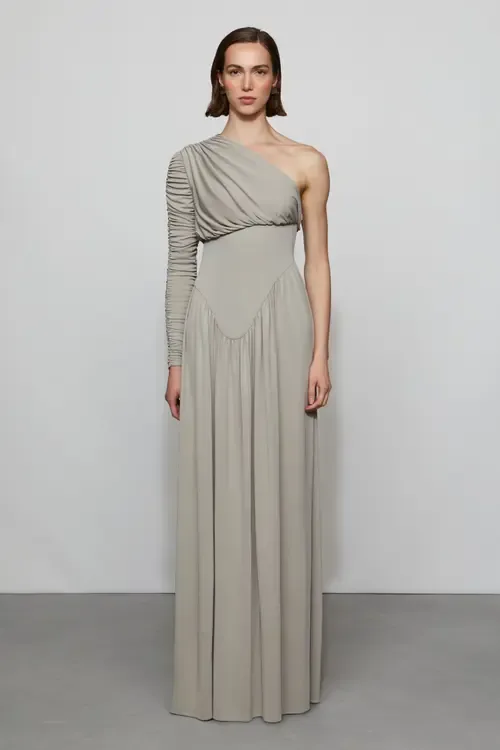 Doutzen Gown in Dove by Et Ochs