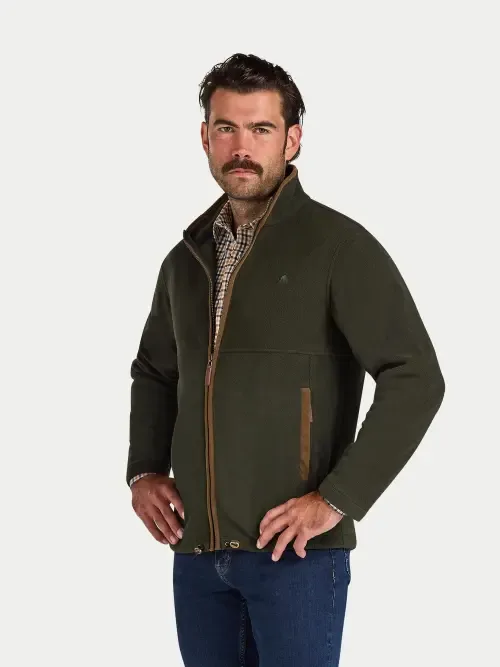 Fleece Zip Through Jacket by Raging Bull