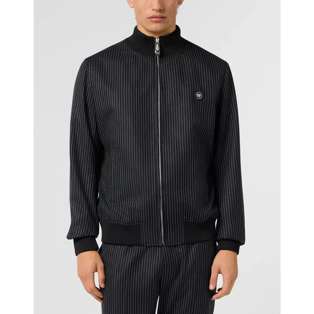 Classic Tracksuit Jacket Stripes Stripes by PHILIPP PLEIN