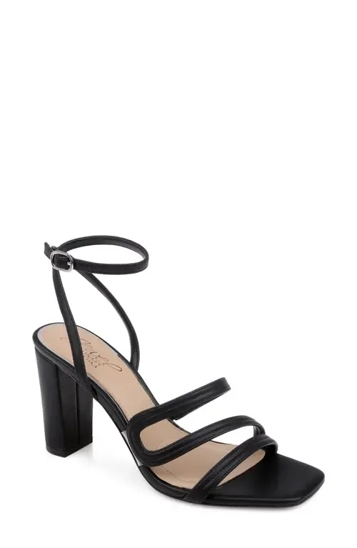 Zedina Ankle Strap Sandal by Jewel Badgley Mischka