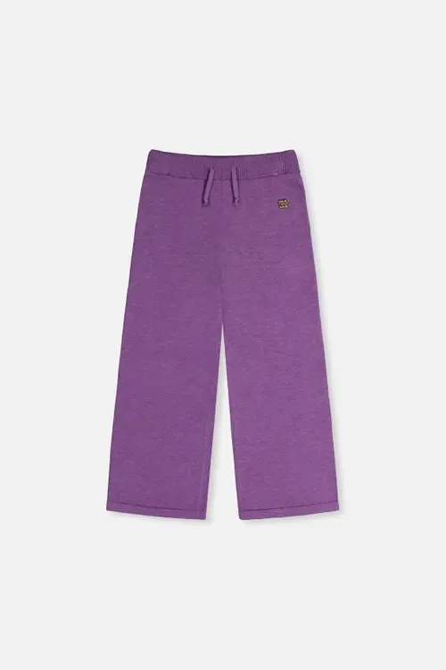 Cozy Texture Wide Leg Knitted Pants by Deux par Deux