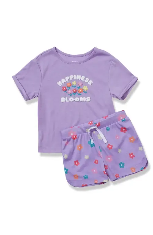 Short Sleeve Tee and Shorts Pajama Set by Lands' End