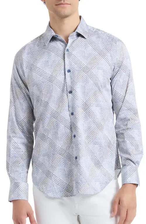 Shillibeer Stretch Cotton Button-Up Shirt by Robert Graham
