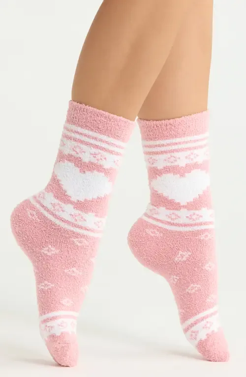 Assorted 2-Pack Cozy Dorm Crew Socks by Nordstrom