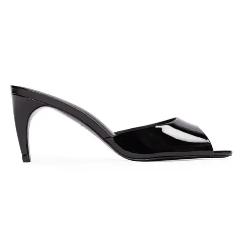Jazz 70 Mule in Black Patent Leather