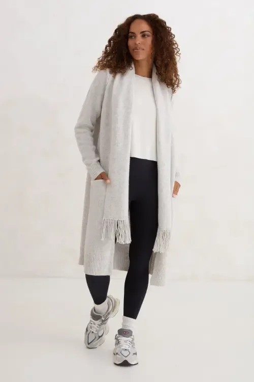 The Wool Scarf Cardigan by KADA