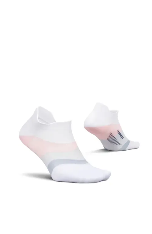 Elite Ultra Light Cushion Ankle Socks Sport Sock with Targeted Compression by Feetures