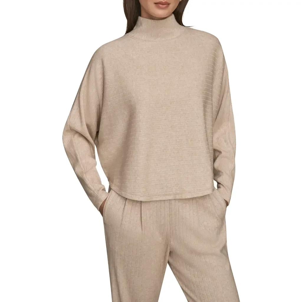 Mock Neck Sweater by Donna Karan New York
