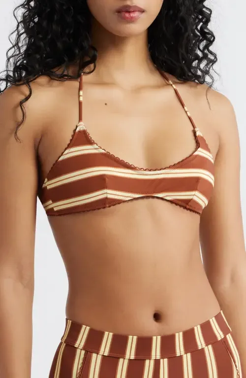 Trudi Reversible Bikini Top by Damson Madder