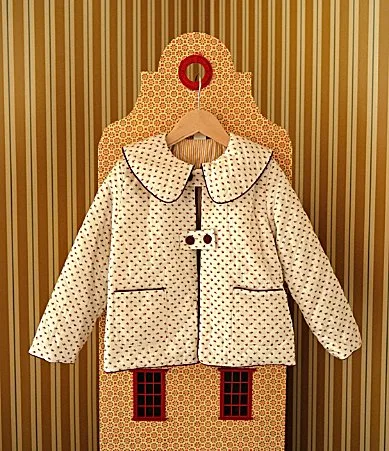 Edgehill Collection x Kristin Ellen Hockman Peter Pan Collar Floral Lou Lou Jacket by Edgehill Collection