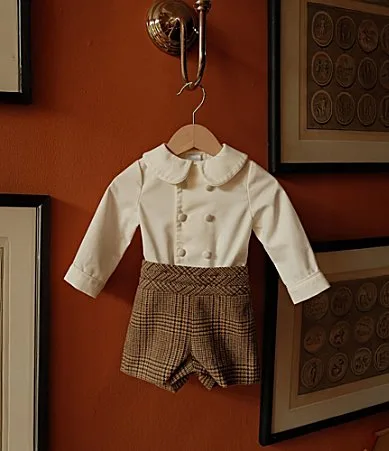 Edgehill Collection x Kristin Ellen Hockman Peter Pan Collar Emil Short Set by Edgehill Collection