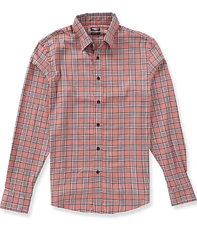 Movement Long Sleeve Woven Plaid Shirt by Faherty