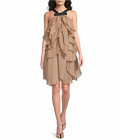 Short Petal Bow Dress by Sonia Rykiel