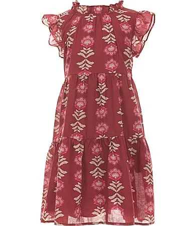 J.Marie Athena Flutter Sleeve Dress by Jmarie