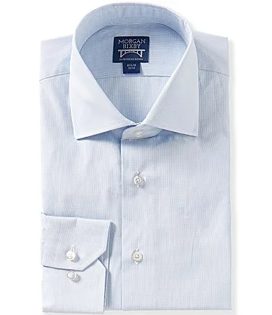 Mini Houndstooth Classic Fit Dress Shirt by Morgan Bixby