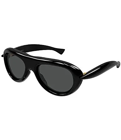 BV1483S 54mm Round Sunglasses