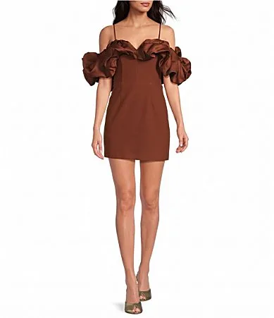 Solae Mini Tulip Dress by Elliatt