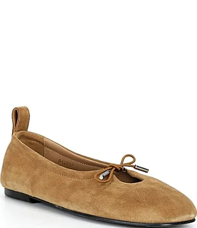 Rosalind Suede Ballet Flats by Alohas