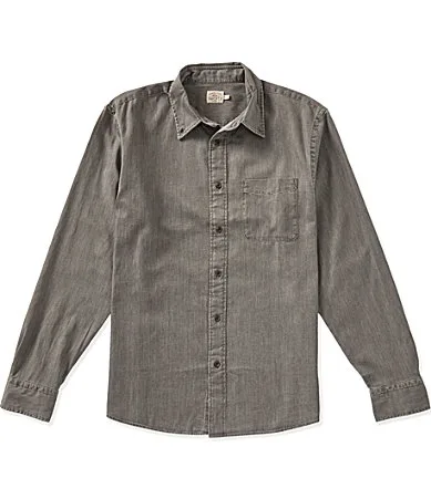 Patina Chambray Long Sleeve Woven Shirt by Faherty