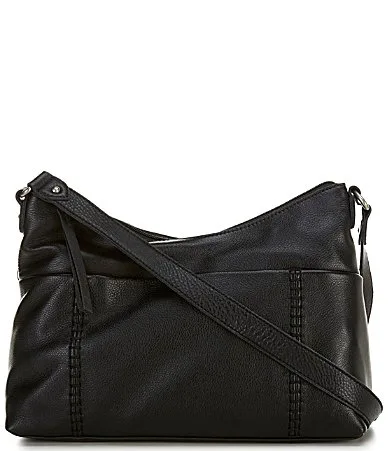 Melrose Leather Slouchy Shoulder Bag by The Sak