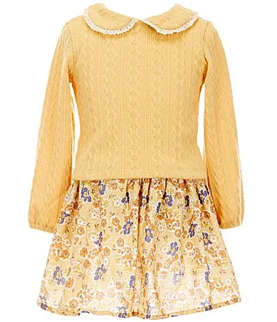 Long Sleeve Whitney Floral Tutu Dress by Pippa & Julie