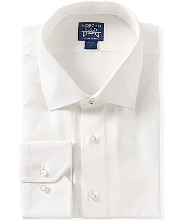 Classic Fit Steep Twill Dress Shirt by Morgan Bixby