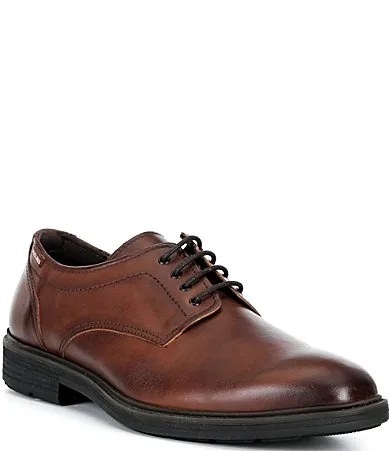 Pamplona Leather Lace-Up Dress Derby by Pikolinos