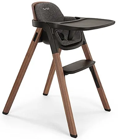 Bryn High Chair Newborn Rocker Seat - Sanderson-Black Walnut by Nuna