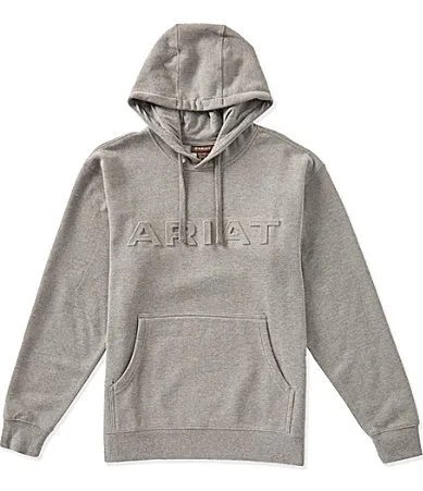 Embossed Logo Fleece Hoodie by Ariat