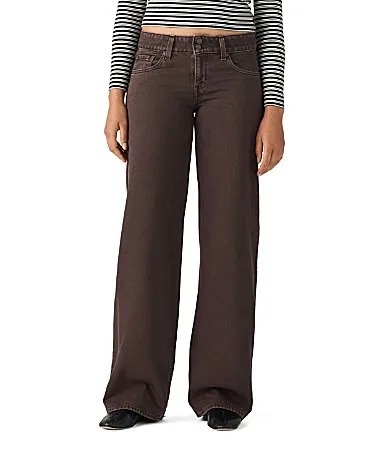 Super Low Rise Loose Fit Jeans by Levi's
