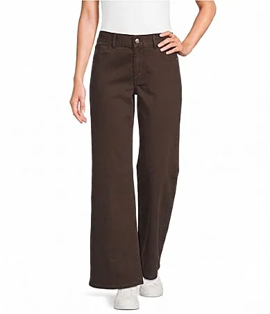 Low Rise Wide Leg Pants by Copper Key