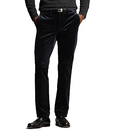 Straight Fit Stretch Corduroy Pants by Polo Ralph Lauren