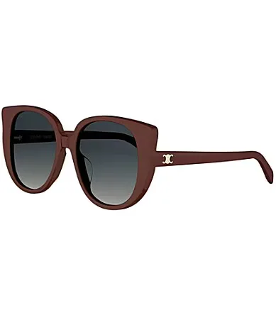 Triomphe Mini 55mm Butterfly Sunglasses by Celine