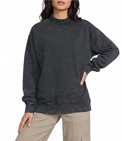 Sunwashed Long Sleeve Fleece Sweatshirt by Billabong