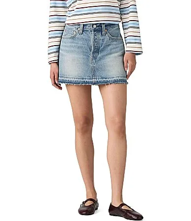Icon Denim Mini Skirt by Levi's