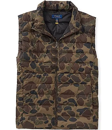 Colden Camouflage Packable Down Vest by Polo Ralph Lauren