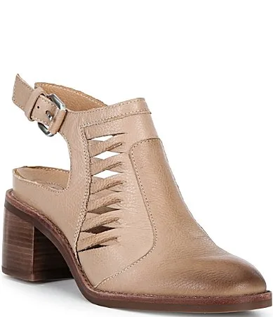 Adler Leather Slingback Shooties by Brioso